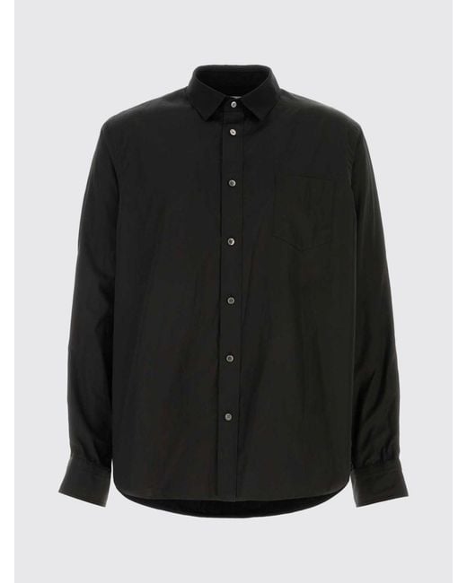Sacai Black Basic Cotton Shirt for men