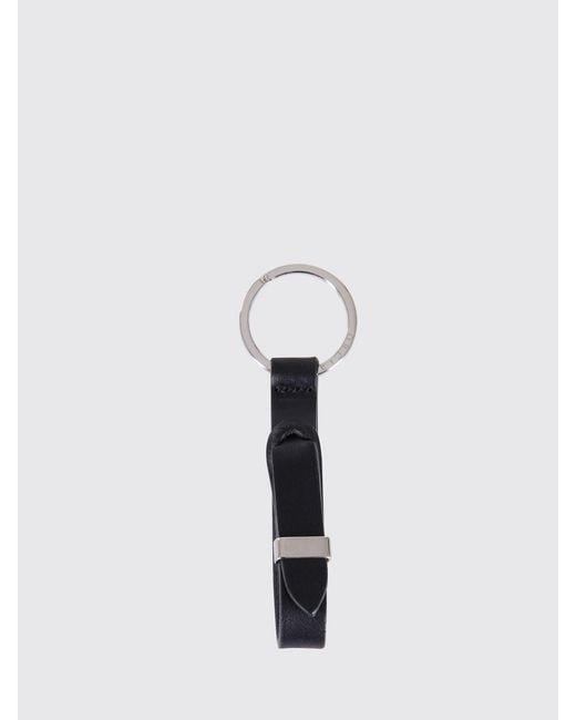 Orciani White Keyring for men
