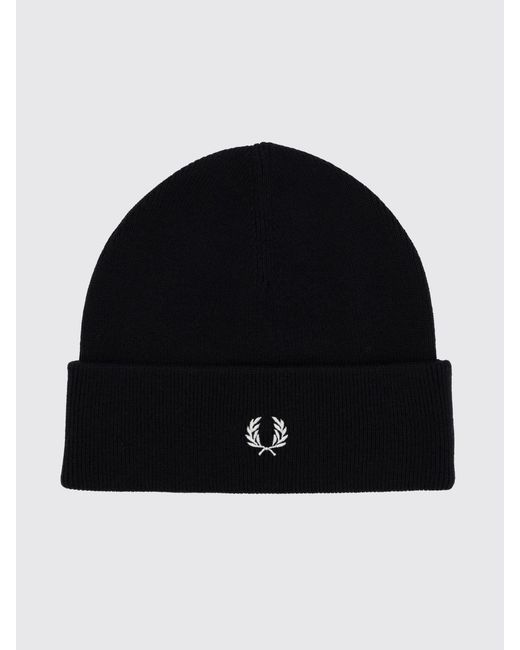 Fred Perry Black Hat for men