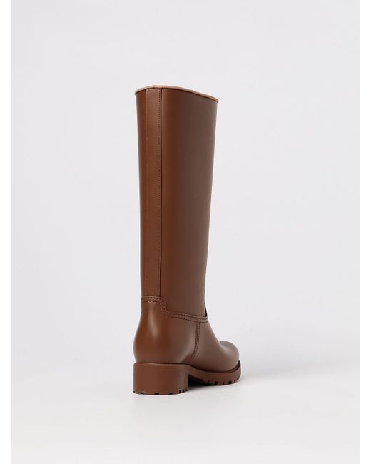 Botines Planos Mujer Max Mara de color Brown