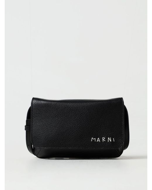 Marni Black Belt Bag for men