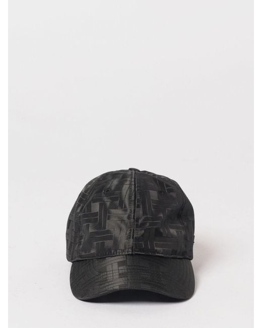 KENZO Black Jacquard Polyester Hat for men