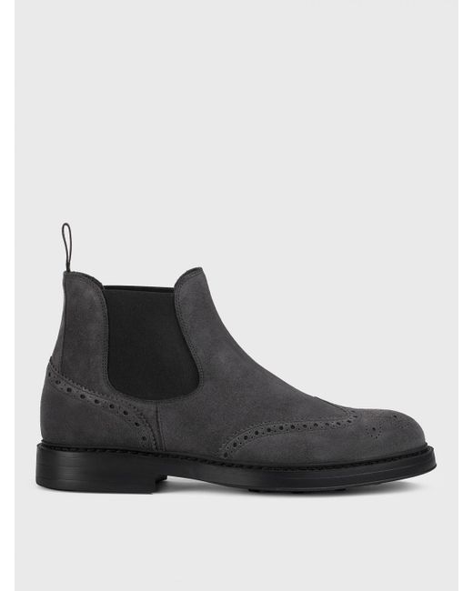 Doucal's Black Boots for men