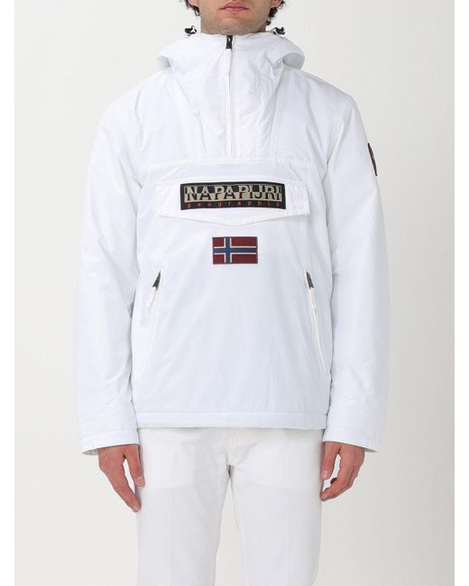 Veste Napapijri pour homme en coloris Blanc