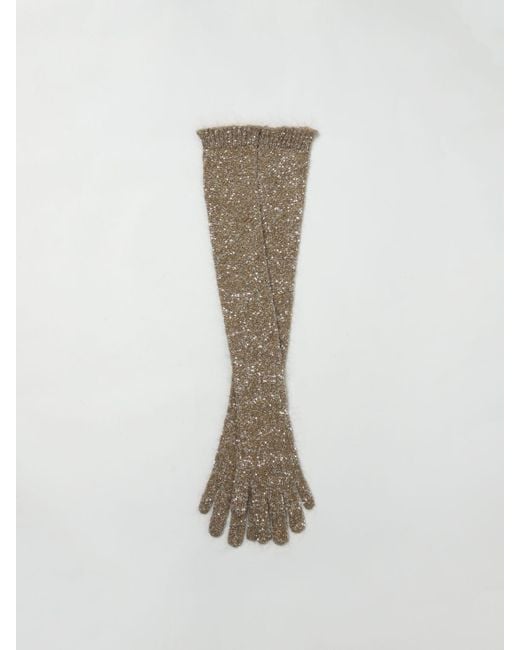 Brunello Cucinelli White Gloves
