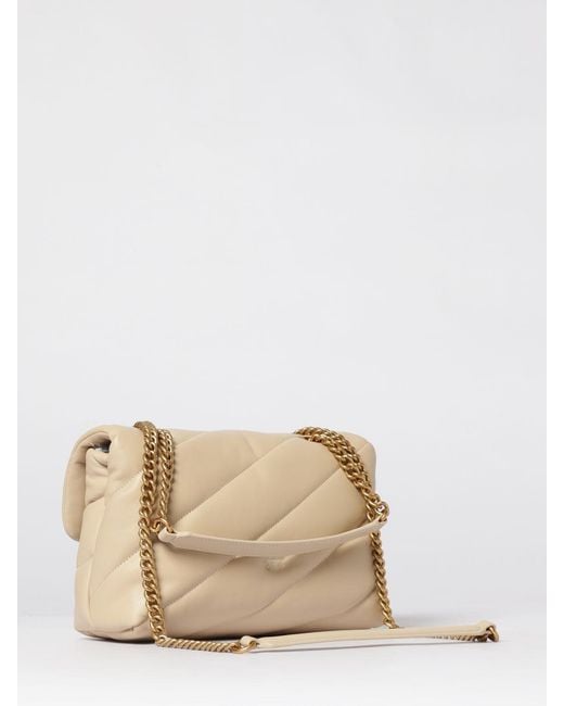 Pinko Natural Love Bag Puff Classic Matelassé Nappa Bag