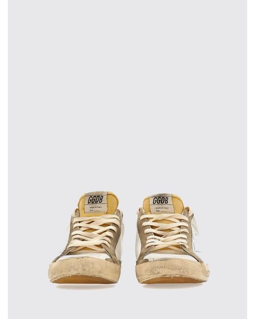 Golden Goose Deluxe Brand Natural Super-Star Used Leather Sneakers for men