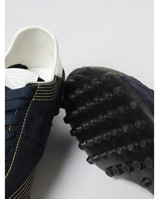 Maison Margiela White Bicolour Sprinters Trainers for men