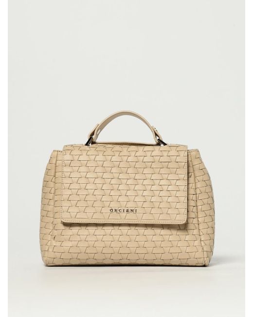 Orciani Natural Handbag