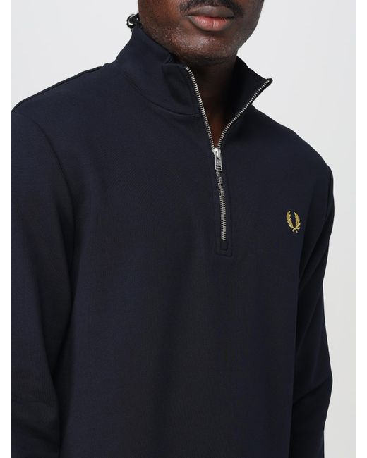 Fred Perry Blue Sweater for men