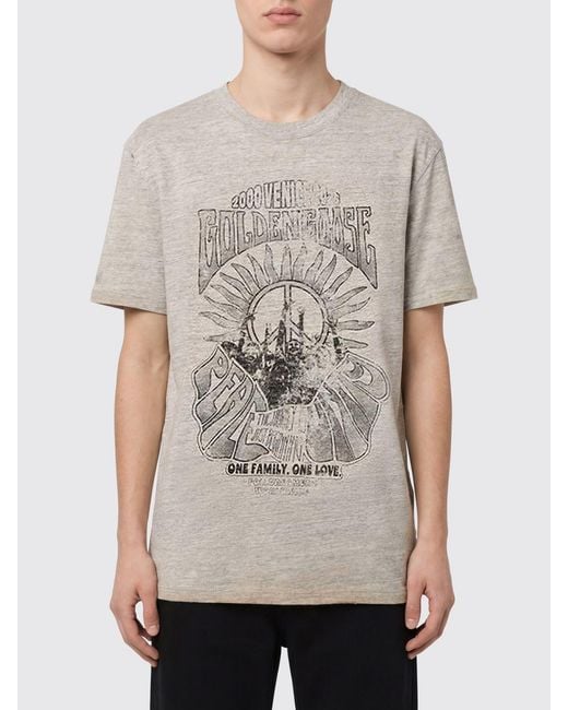 Golden Goose Deluxe Brand Natural Journey Vintage Slub Cotton Jersey T-Shirt for men