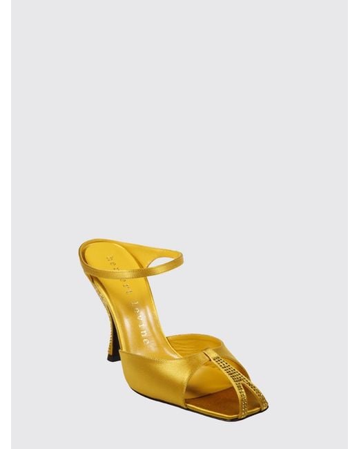 Mules di Herbert Levine in Yellow