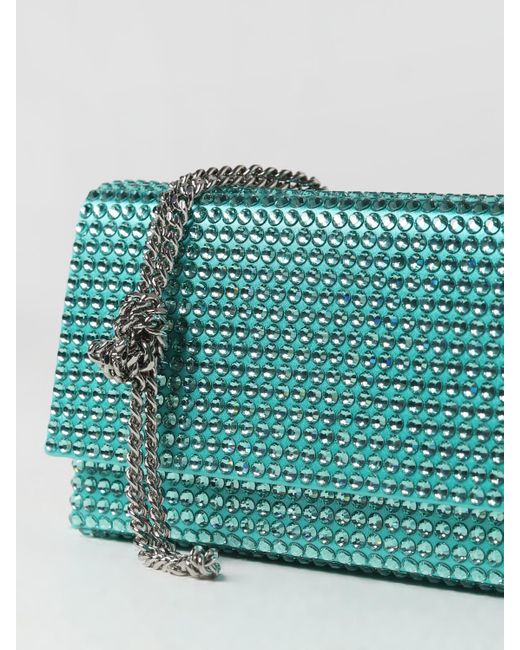 AMINA MUADDI Green Mini Bag