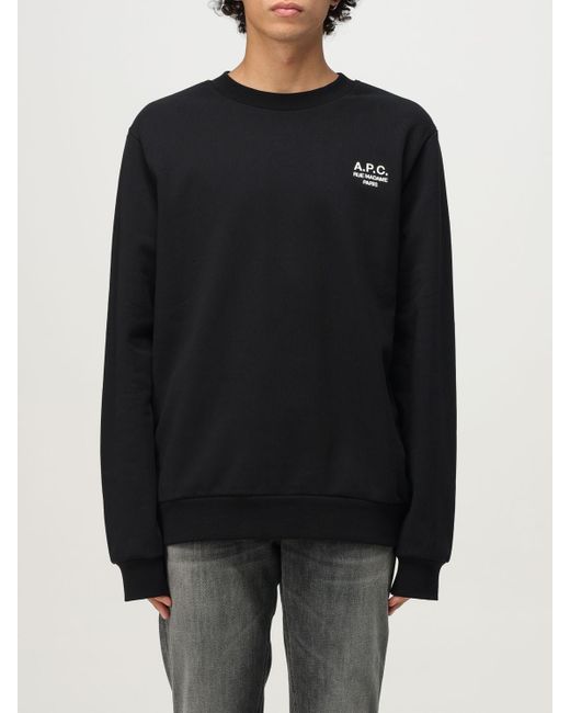 Sudadera Hombre A.P.C. de hombre de color Black