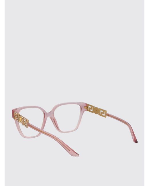 Versace Pink 0Ve3358B Acetate Eyeglasses
