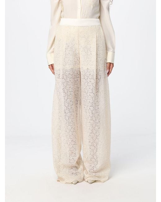Ermanno Scervino Natural Trousers