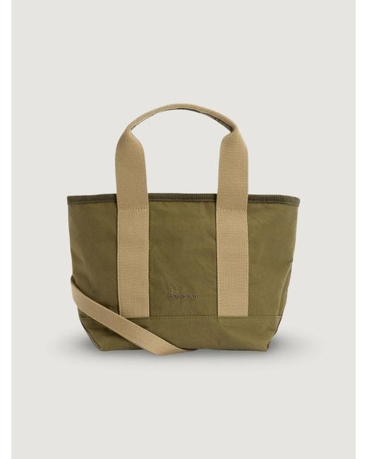 Barbour Natural Waxed Cotton Mya Bag
