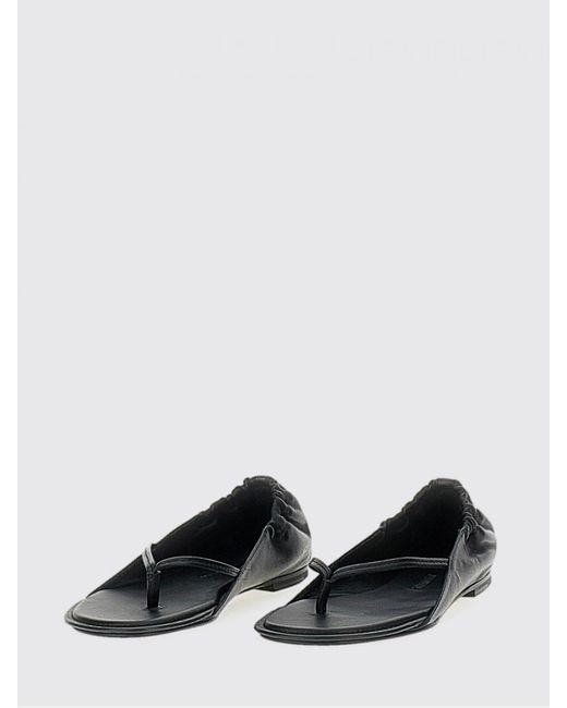 Jacquemus White Leather Sandals