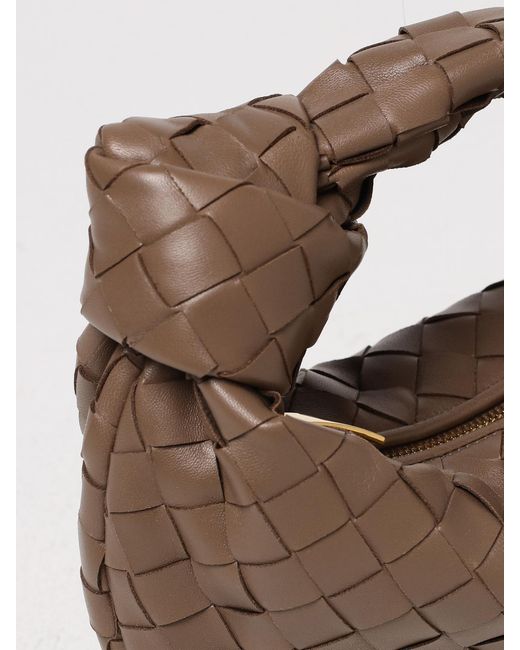 Bottega Veneta Brown Mini Jodie Woven Nappa Bag