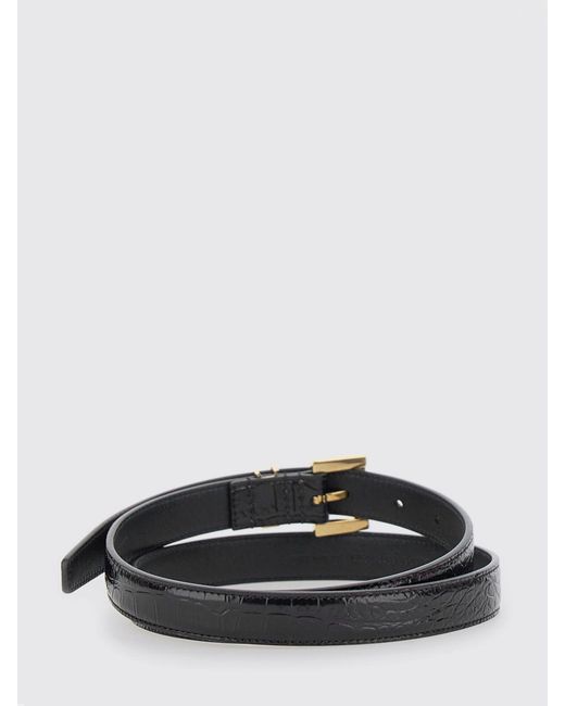 Saint Laurent White Belt