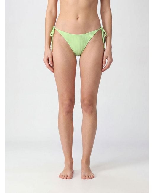 Melissa Odabash Natural Low-Rise Bikini Bottoms With Adjustable Side Ties