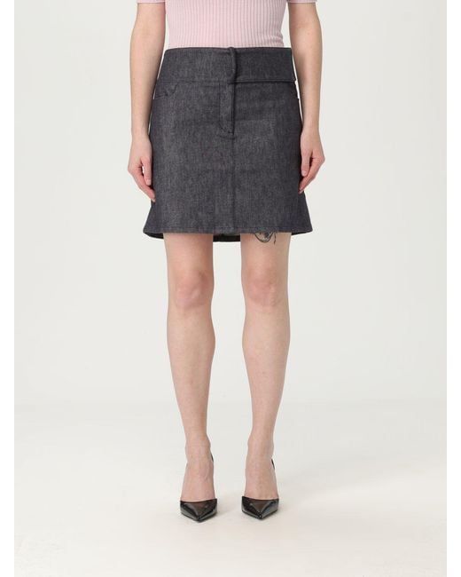 Courreges Black CourrÈ Ges Skirt
