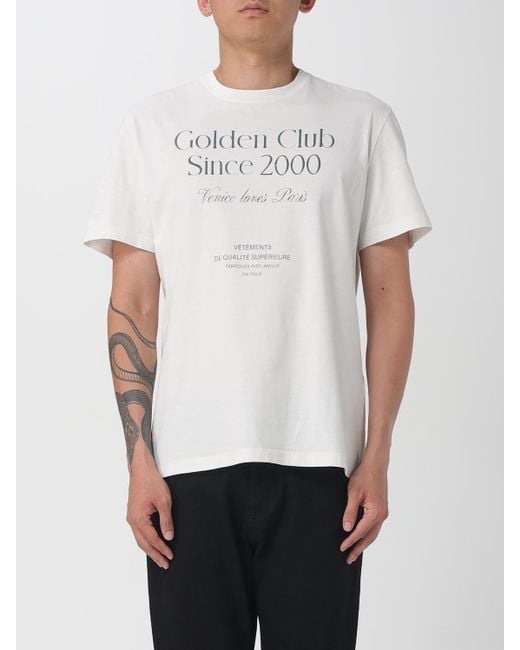T-Shirt Homme Golden Goose Deluxe Brand pour homme en coloris White