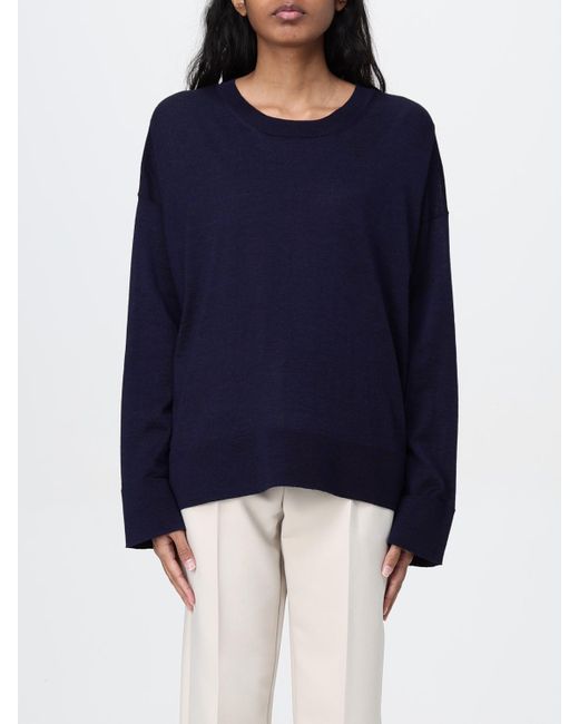 Maglia A Girocollo Basic di Roberto Collina in Blue