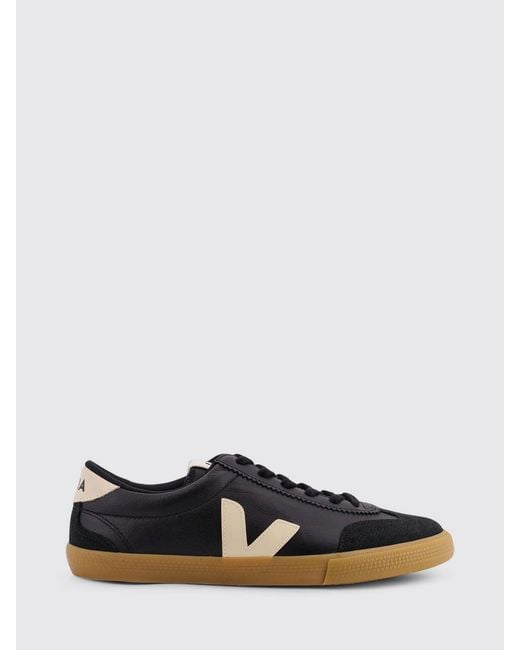 Veja White Volley O.T. Leather Sneakers for men