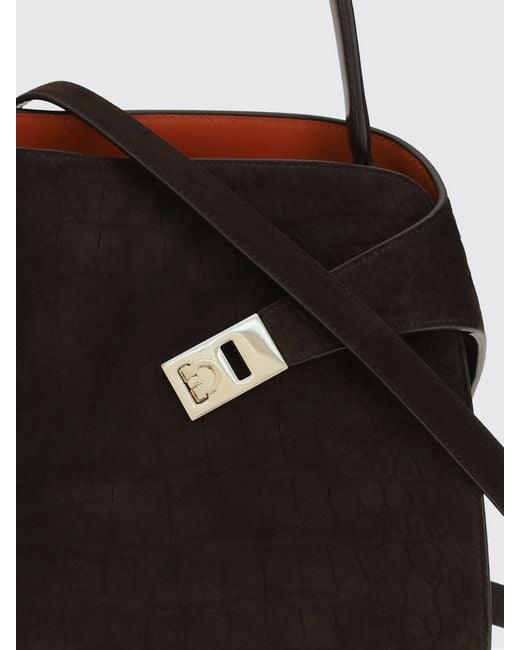 Ferragamo Black Shoulder Bag