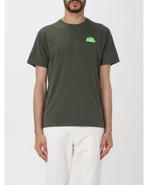 Sundek Green T-shirt for men