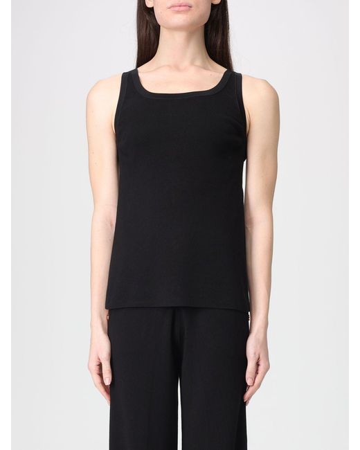 Elisabetta Franchi Black Knit Top