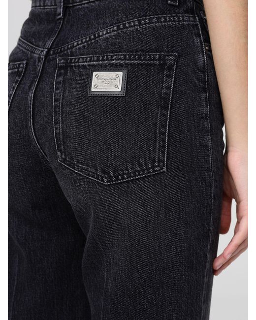 Dolce & Gabbana Black Dolce &Amp Gabbana Palazzo Jeans