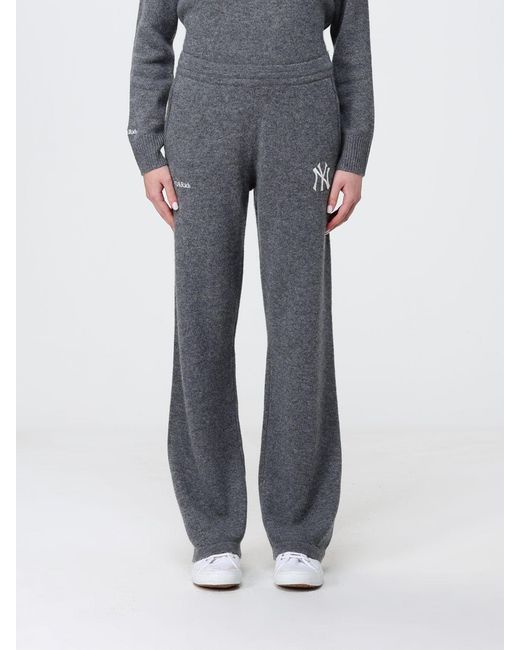 Sporty & Rich Gray Sporty &Amp Rich Knitted Trousers