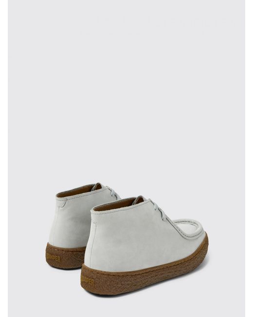 Camper White Peu Terreno Suede Chukka Boots