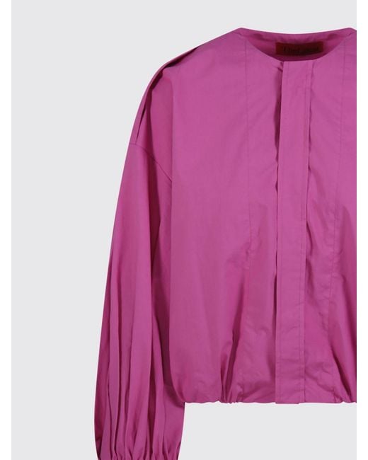 Thelatest Pink Cotton Poplin Shirt