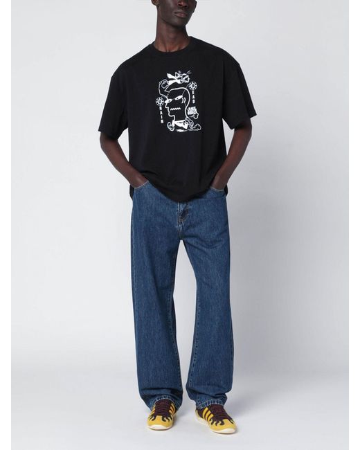 Brain Dead Black T-Shirt for men