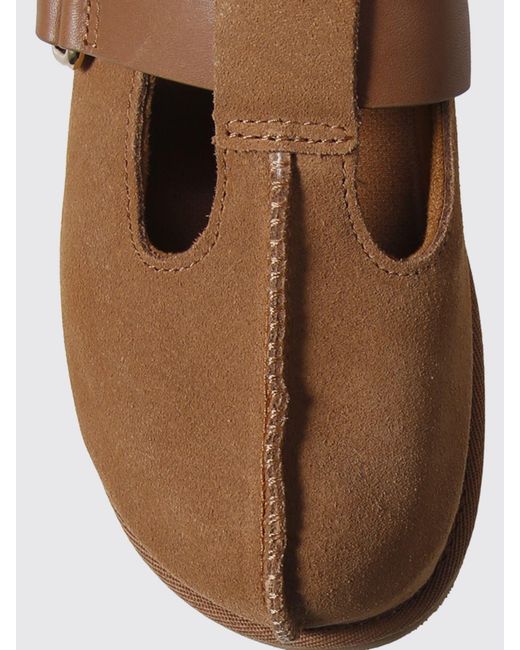 Ugg Brown Goldenstar Hi Suede Sabots