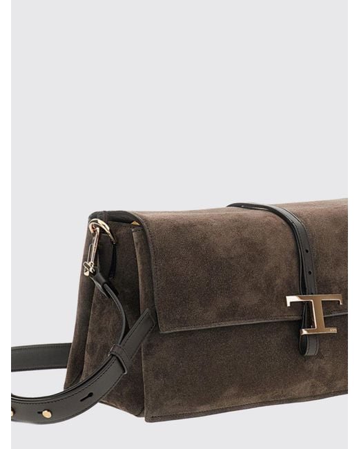 Tod's Gray Shoulder Bag