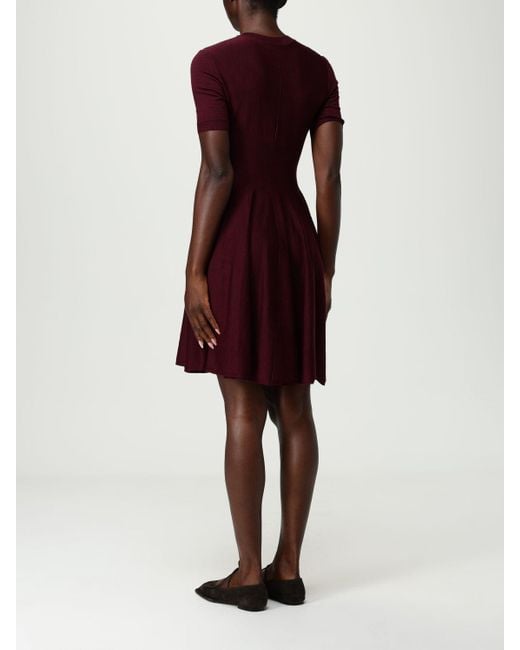 Alaïa Skater Flared Wool Mini Dress