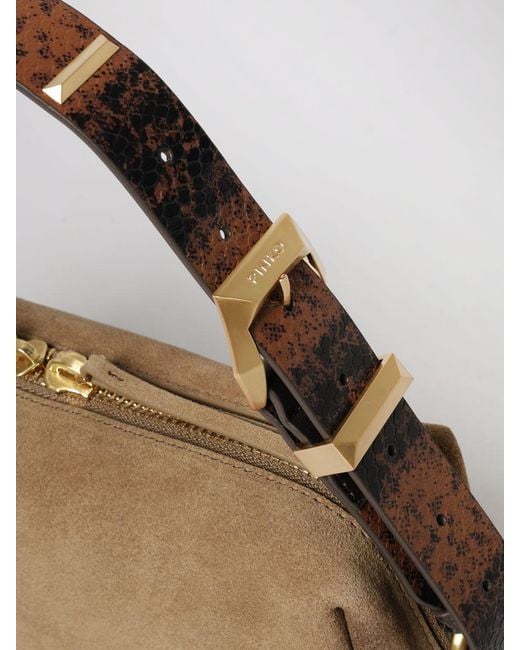 Pinko Natural Shoulder Bag