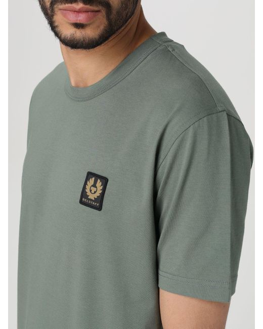 Belstaff Green T-shirt for men