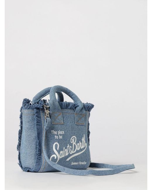 Borsa Vanity di Mc2 Saint Barth in Blue
