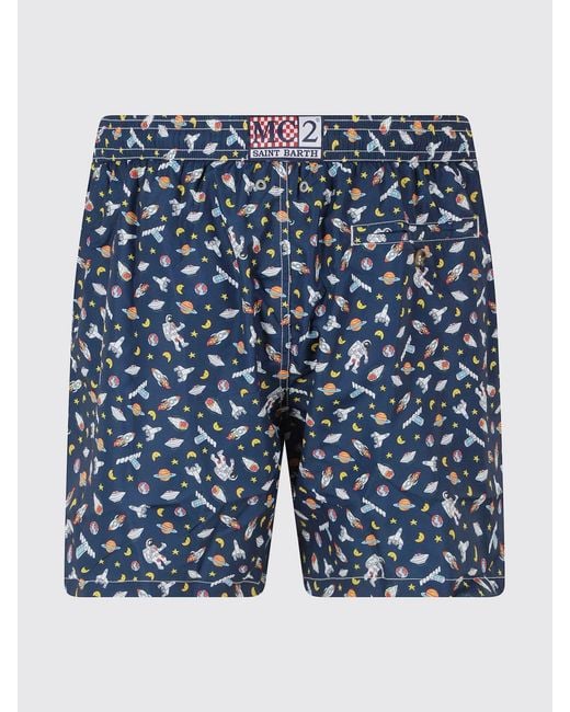Mc2 Saint Barth Blue Swimsuit for men