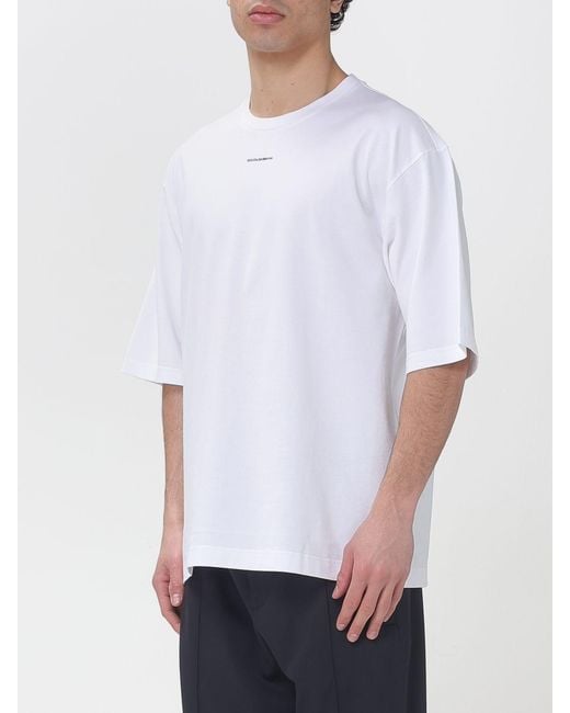 Dolce & Gabbana White Dolce &Amp Gabbana Cotton T-Shirt for men