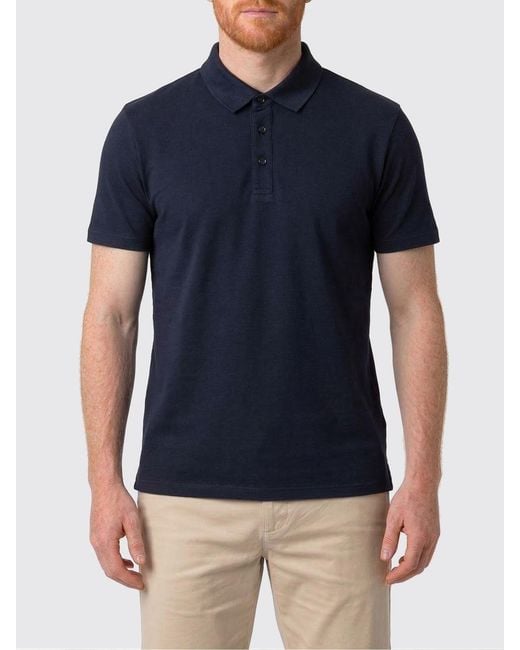 Dondup Blue Basic Cotton Polo Shirt for men