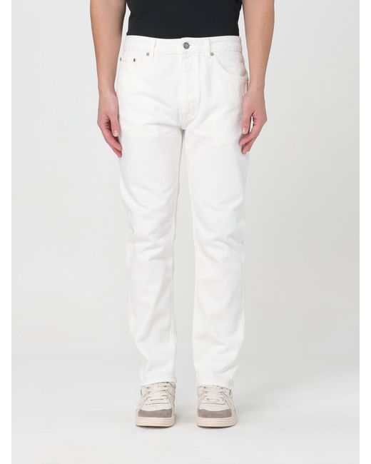 Palm Angels White Jeans for men