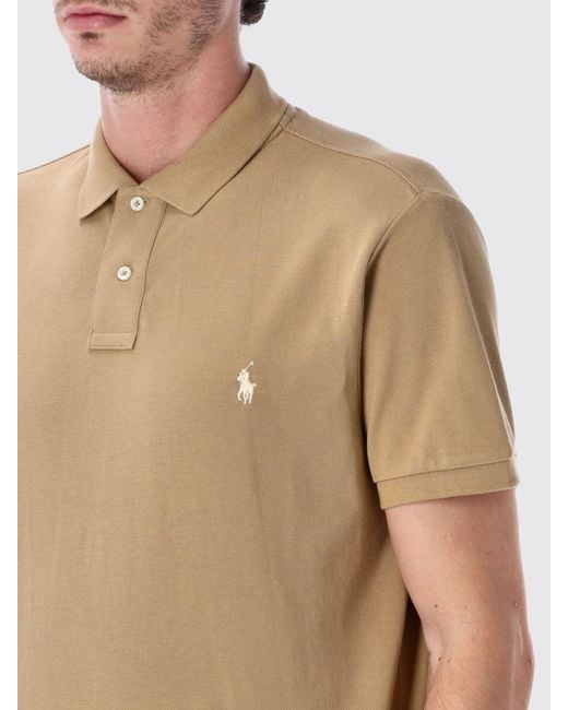 Polo Ralph Lauren Natural Polo Shirt for men