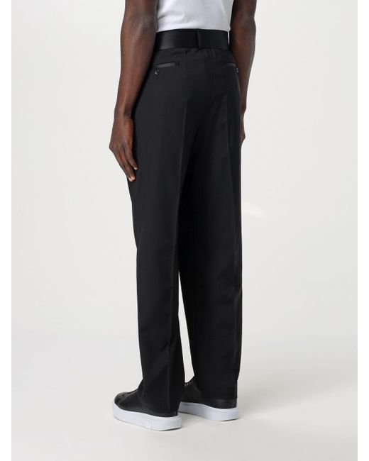 Pantalone di Emporio Armani in Black da Uomo