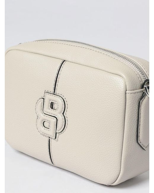 Boss Natural Grained Faux Leather Bag